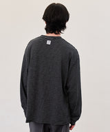 STRIPE LONG SLEEVE T-SHIRT (BLACK/IVORY/NAVY)