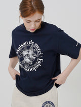 ウィメンズ ルリスリラックスクロップTシャツ(FCC2TS385W)