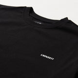 オーバーフィットレタリングショートスリーブT/OVERFIT LETTERING SHORT-SLEEVED T-BLACK