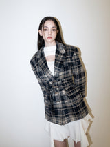 x Kyla Corste Wool Jacket (NAVY)