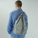 3-Way 2-Pocket Drawstring Bag (Silver)