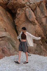 JACQUARD BERMUDA PANTS