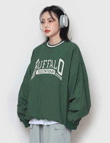 バッファローウォームアップスウェットシャツ / Buffalo Warm-up Sweatshirt