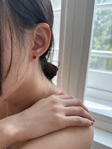 [92.5silver] キッチハートピアス