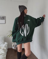 (UNISEX) コブ制服オーバーマンツーマン