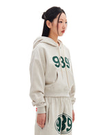 939ロゴクロップフード / 939 LOGO CROP HOOD (OATMEAL)