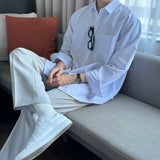 Coscar Basic Oversized Shirt (5 colors)