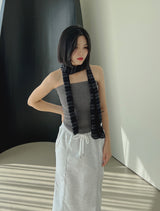 ソフトストライプマフラー/Soft Stripe Muffler (3color)