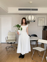 イソップスリーブレスロングドレス / Aesop sleeveless long dress