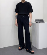 UNプリーツ半袖Tシャツ / UN Pleats Short-Sleeved T-Shirt (4 colors)