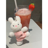 (Bunny Keyring) my name is white