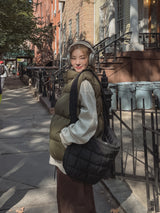 (UNISEX) ユランベーシックハーフダウンベスト