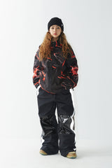 クロスボックスリフレクティブトラックパンツ / BSR2223FWPT031 WD CROSS BOX REFLECTIVE TRACK PANTS BLACK