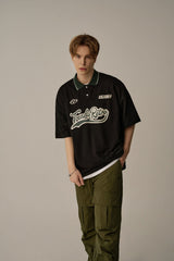 レトロマッチングカラーカラーTシャツ