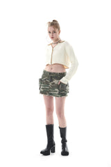 ミリタリーミニスカート/MILITARY MINI SKIRT