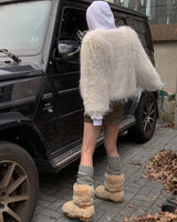 Bear buckle boots