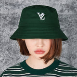 3D Monogram Color Bucket Hat Green