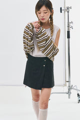 ポールストリングスリーブレスワンピース/Pole String Sleeveless Ops (2 colors)