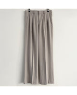 フロンツータックワイドスラックス (4 color) (6677198045302)