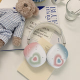 plumpily heart pastel airpods max case