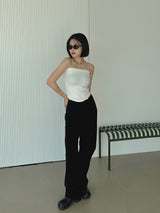 コーデュロイストリングパンツ/no.123 corduroy string pants (2color)