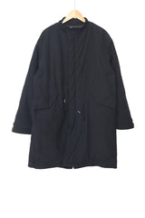 Long bomber  padded jacket