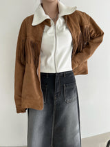 ヒッピーフリンジジャケット/Hippie Fringe Jacket (2color)