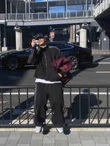 No.0547 3ラインスウェットセット ジップアップ