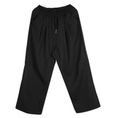 ピンタックワイドバンディングパンツ