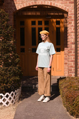クラシックビッグロゴクルーネックミントユニセックスTシャツ / Classic Big Logo Crew Neck Mint Unisex T-shirt