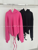 Valen Napping Backless Hoodie