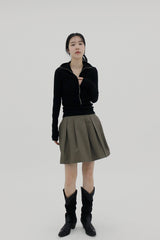 マロンフレアスカート / Marron Flare Skirt (2color)