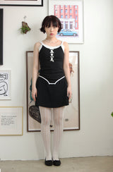 ribbon sleeveless (4color)