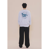 HOLYNUMBER7 X CHOI BYUNGCHAN BUCKET LIST GRAPHICS SWEAT SHIRT_GRAY