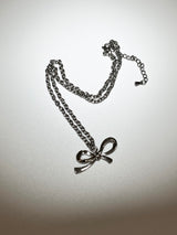 basic ribbon Necklace