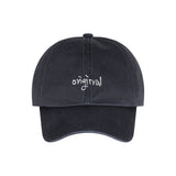 ORIGINAL Logo Washed Cap (BLACK)