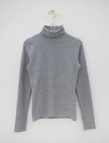 シンストライプウォームポーラーTシャツ/Thin Stripe Warm Polar T-shirt (4color)