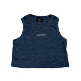 ABBY Tank Top (Blue & White)