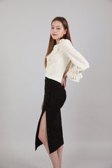 レースシフォンブラウス / Lace Chiffon Blouse