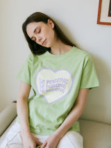サマーロマンスTシャツ/The Summer Romance T-shirt (Lime)