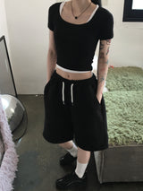 soru training half pants (2clolor)