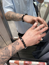 No.0138 skull bead bracelet