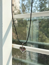 [92.5silver]  juicy heart necklace
