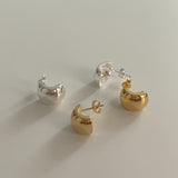 カーブドロップピアス / curve drop earring
