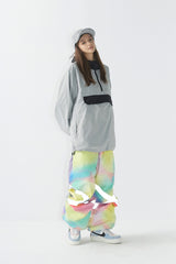 コージーフーデッドアノラックジャケット/BSR2223FWJK084 COZY HOODED ANORAK JACKET GRAY