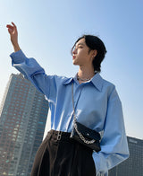 [自主製作] [Restock] FOR YOU , ワイドバールンシャツ (4 color)