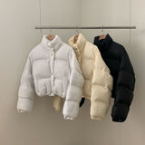 [BELLIDE MADE] スモーククリーミー2wayショートパッディング