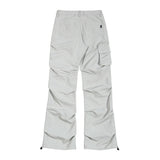 PINTUCK CARGO PANTS_Gray Beige