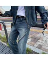 HD County Slit Denim Jacket