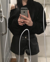 オフショルダークロップMTM